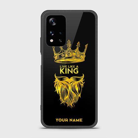 Xiaomi Poco M4 Pro 5G Cover - Gold Series - HQ Ultra Shine Premium Infinity Glass Soft Silicon Borders Case