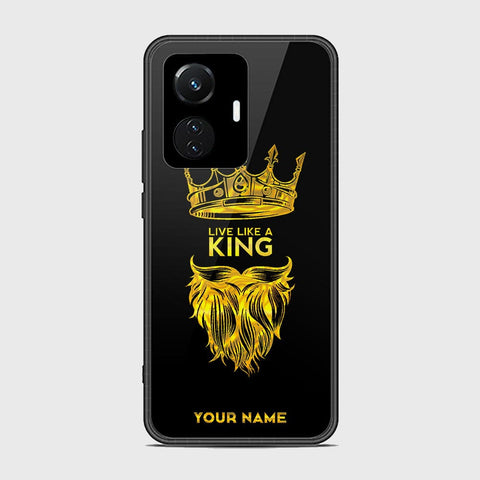 Vivo Y55 4G Cover - Gold Series - HQ Ultra Shine Premium Infinity Glass Soft Silicon Borders Case