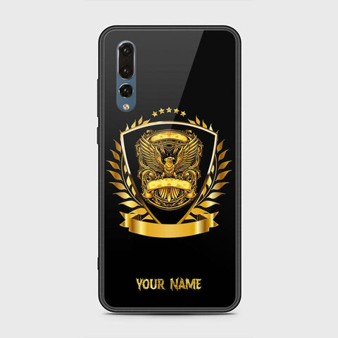 Huawei P20 Pro Cover - Gold Series - HQ Ultra Shine Premium Infinity Glass Soft Silicon Borders Case