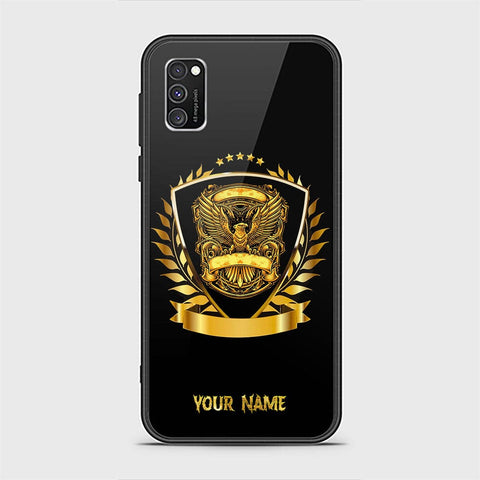 Samsung Galaxy A02s Cover - Gold Series - HQ Ultra Shine Premium Infinity Glass Soft Silicon Borders Case