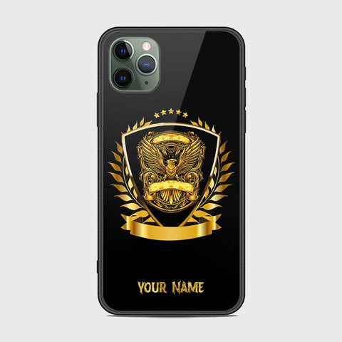 iPhone 11 Pro Cover - Gold Series - HQ Ultra Shine Premium Infinity Glass Soft Silicon Borders Case