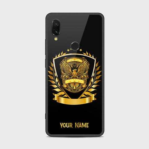 Xiaomi Redmi 7 Cover - Gold Series - HQ Ultra Shine Premium Infinity Glass Soft Silicon Borders Case