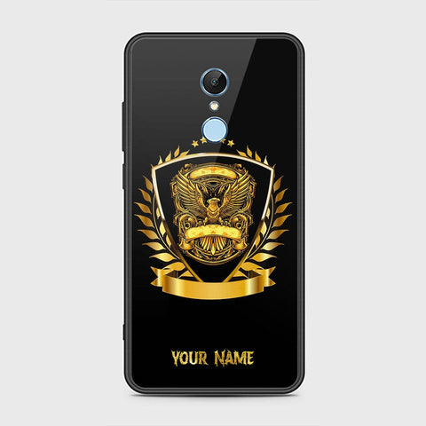 Redmi 5 Plus Cover - Gold Series - HQ Ultra Shine Premium Infinity Glass Soft Silicon Borders Case