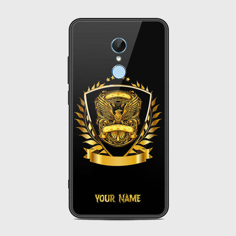 Xiaomi Redmi 5 Cover - Gold Series - HQ Ultra Shine Premium Infinity Glass Soft Silicon Borders Case