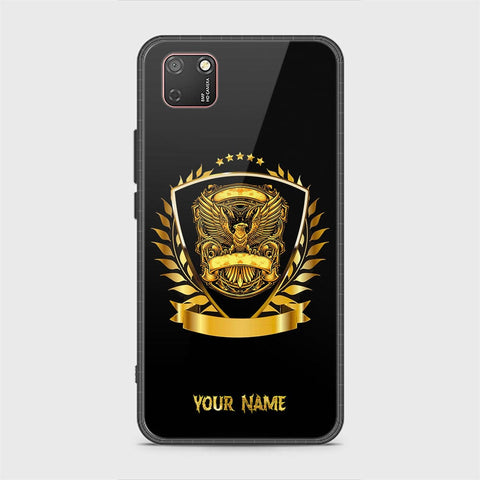 Honor 9s Cover - Gold Series - HQ Ultra Shine Premium Infinity Glass Soft Silicon Borders Case
