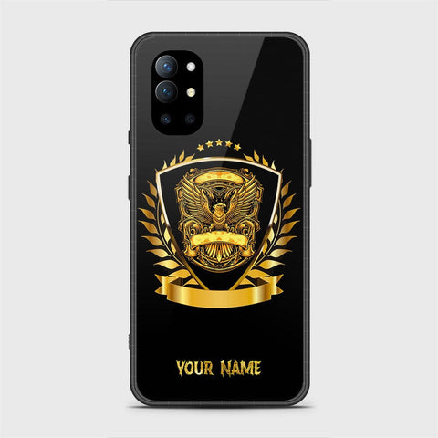 OnePlus 9R Cover - Gold Series - HQ Ultra Shine Premium Infinity Glass Soft Silicon Borders Case