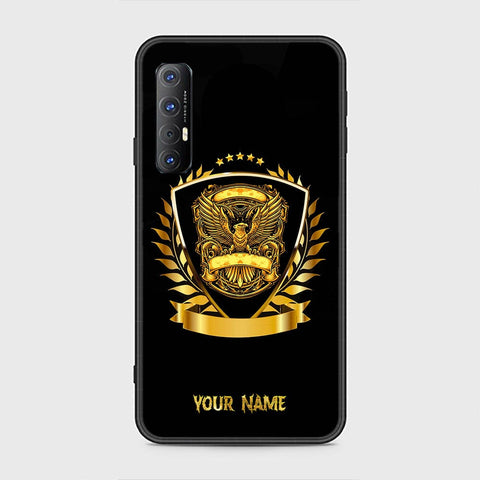 Oppo Reno 3 Pro 5G Cover - Gold Series - HQ Ultra Shine Premium Infinity Glass Soft Silicon Borders Case