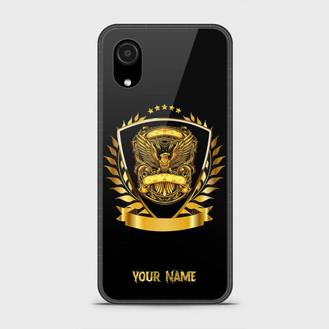 Samsung Galaxy A03 Core Cover - Gold Series - HQ Ultra Shine Premium Infinity Glass Soft Silicon Borders Case