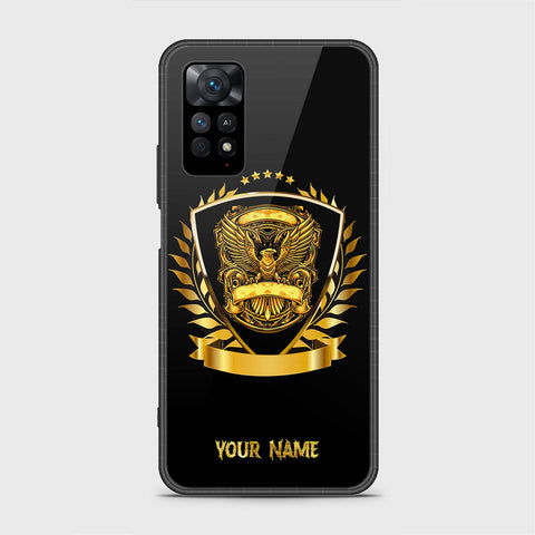 Xiaomi Redmi Note 11 E Pro Cover - Gold Series - HQ Ultra Shine Premium Infinity Glass Soft Silicon Borders Cas