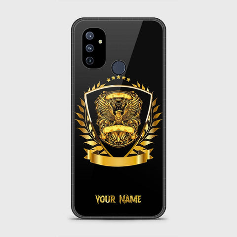 OnePlus Nord N100 Cover - Gold Series - HQ Ultra Shine Premium Infinity Glass Soft Silicon Borders Case