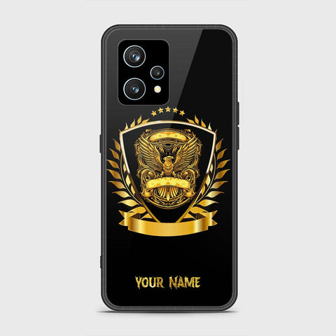 Realme 9 Pro Plus  Cover - Gold Series - HQ Ultra Shine Premium Infinity Glass Soft Silicon Borders Case