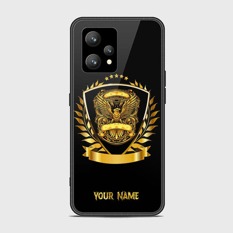 Realme 9 4G Cover - Gold Series - HQ Ultra Shine Premium Infinity Glass Soft Silicon Borders Case