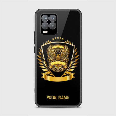 Realme 8 Pro Cover - Gold Series - HQ Ultra Shine Premium Infinity Glass Soft Silicon Borders Case