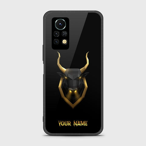 Infinix Note 11s Cover- Gold Series - HQ Ultra Shine Premium Infinity Glass Soft Silicon Borders Case