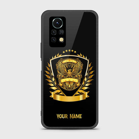 Infinix Note 11s Cover- Gold Series - HQ Ultra Shine Premium Infinity Glass Soft Silicon Borders Case