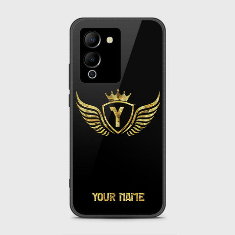 Infinix Note 12 G96 Cover- Gold Series - HQ Ultra Shine Premium Infinity Glass Soft Silicon Borders Case