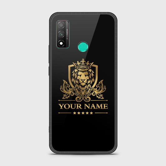 Huawei P smart 2020 Cover - Gold Series - HQ Ultra Shine Premium Infinity Glass Soft Silicon Borders Case