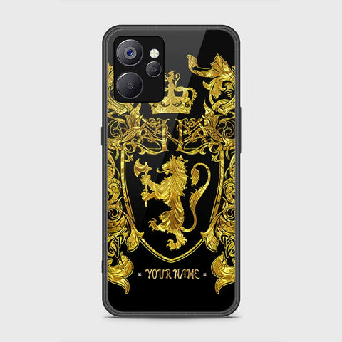 Realme 10T Cover- Gold Series - HQ Ultra Shine Premium Infinity Glass Soft Silicon Borders Case