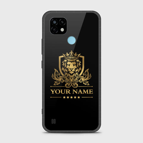 Realme C21 Cover- Gold Series - HQ Premium Shine Durable Shatterproof Case