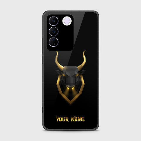 Vivo S16e Cover- Gold Series - HQ Ultra Shine Premium Infinity Glass Soft Silicon Borders Case