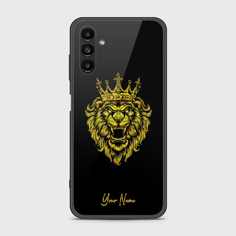 Samsung Galaxy A04s Cover- Gold Series - HQ Ultra Shine Premium Infinity Glass Soft Silicon Borders Case