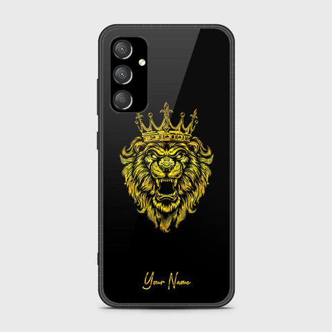 Samsung Galaxy A34 5G Cover- Gold Series - HQ Ultra Shine Premium Infinity Glass Soft Silicon Borders Case