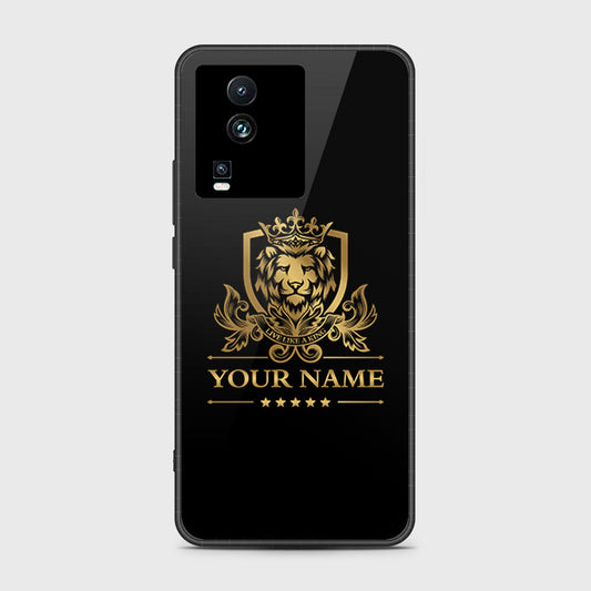 Vivo iQOO Neo 7 Cover- Gold Series - HQ Ultra Shine Premium Infinity Glass Soft Silicon Borders Case