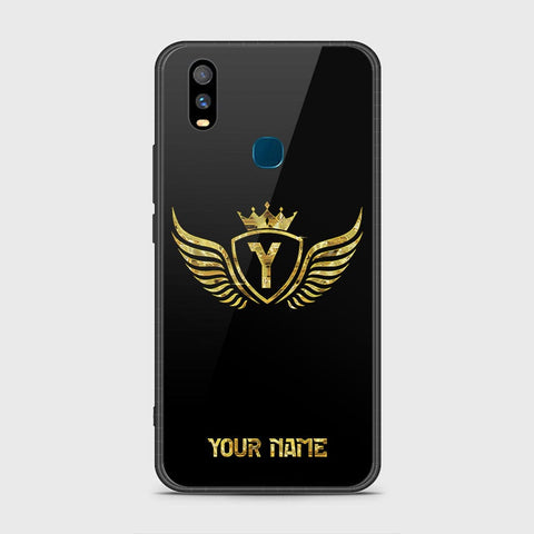 Vivo Y11 2019 Cover- Gold Series - HQ Ultra Shine Premium Infinity Glass Soft Silicon Borders Case