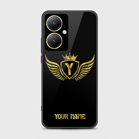 Vivo Y27 Cover- Gold Series - HQ Ultra Shine Premium Infinity Glass Soft Silicon Borders Case