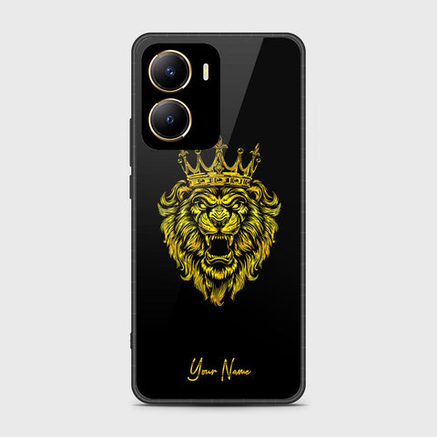 Vivo Y56 Cover- Gold Series - HQ Ultra Shine Premium Infinity Glass Soft Silicon Borders Case