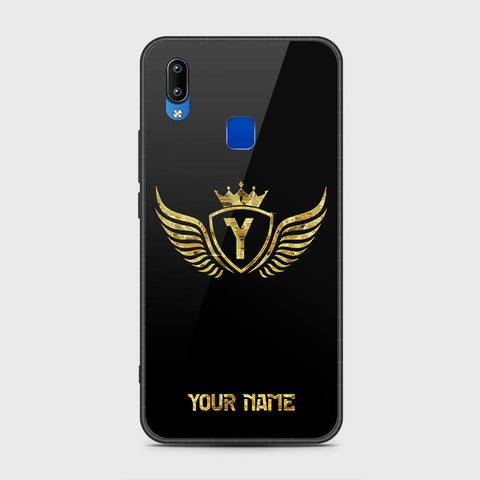 Vivo Y91i Cover- Gold Series - HQ Ultra Shine Premium Infinity Glass Soft Silicon Borders Case