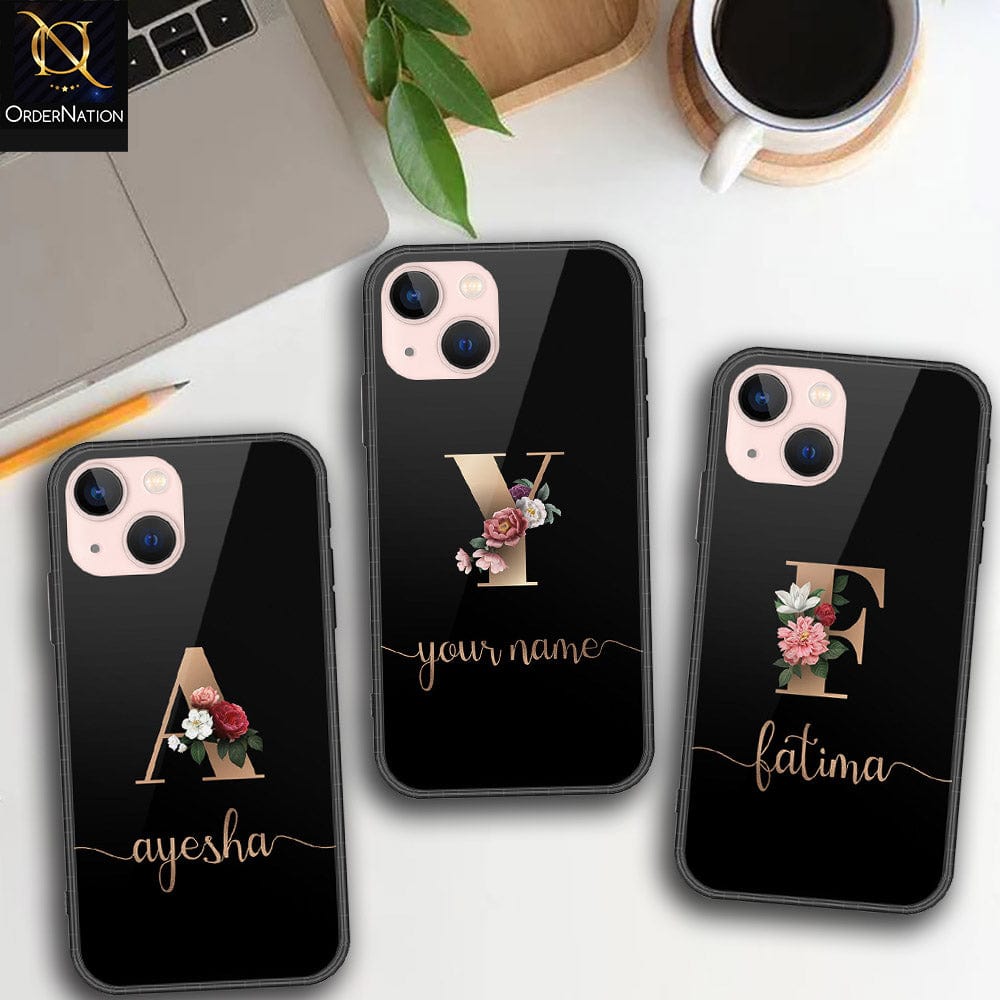 iPhone 14 Plus Cover Personalized Alphabet Series Series HQ