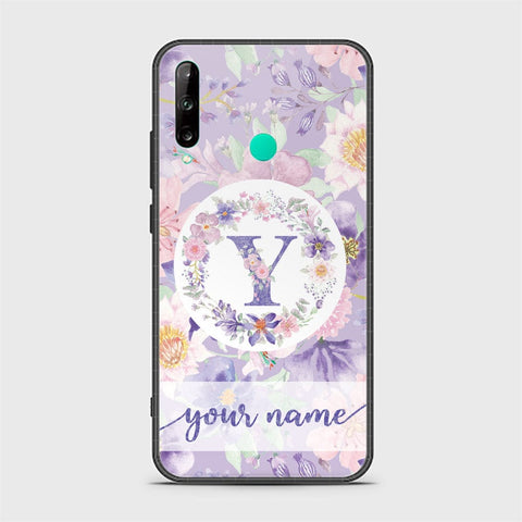 Huawei Honor 9c Cover - Personalized Alphabet Series Series - HQ Ultra Shine Premium Infinity Glass Soft Silicon Borders Case