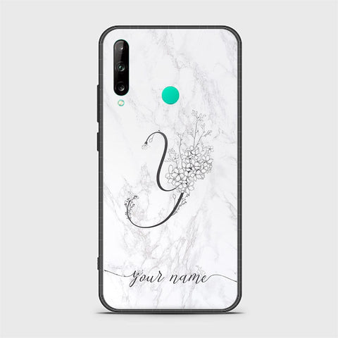 Huawei Honor 9c Cover - Personalized Alphabet Series Series - HQ Ultra Shine Premium Infinity Glass Soft Silicon Borders Case