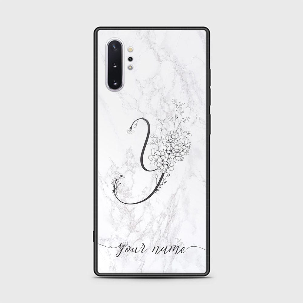 Samsung Galaxy Note 10 Plus Cover - Personalized Alphabet Series