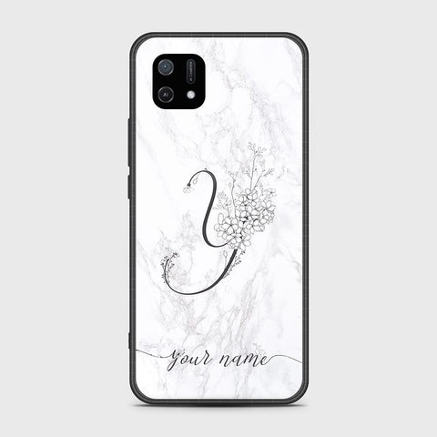 Oppo A16K Cover - Personalized Alphabet Series - HQ Ultra Shine Premium Infinity Glass Soft Silicon Borders Case