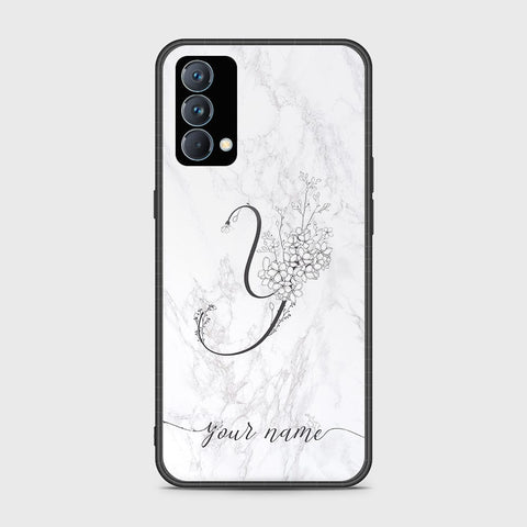 Realme GT Master Cover - Personalized Alphabet Series - HQ Ultra Shine Premium Infinity Glass Soft Silicon Borders Case