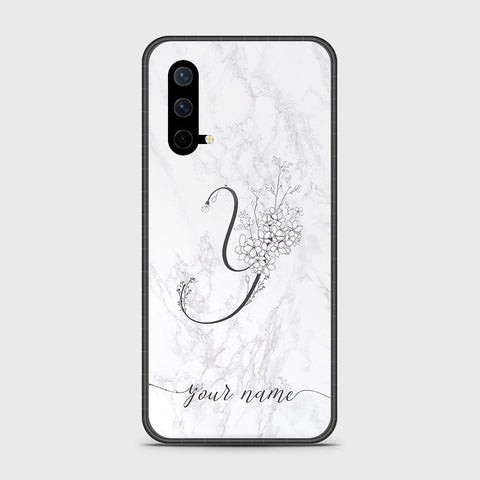 OnePlus Nord CE 5G Cover - Personalized Alphabet Series Series - HQ Ultra Shine Premium Infinity Glass Soft Silicon Borders Case