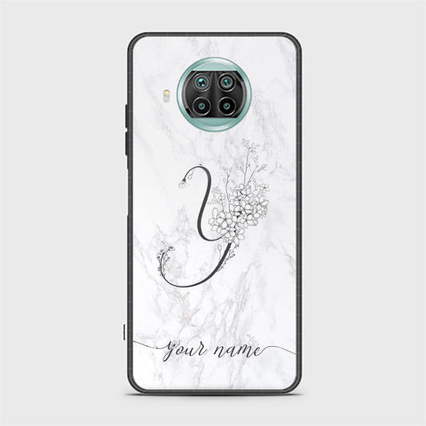 Xiaomi Mi 10T Lite Cover - Personalized Alphabet Series - HQ Ultra Shine Premium Infinity Glass Soft Silicon Borders Case