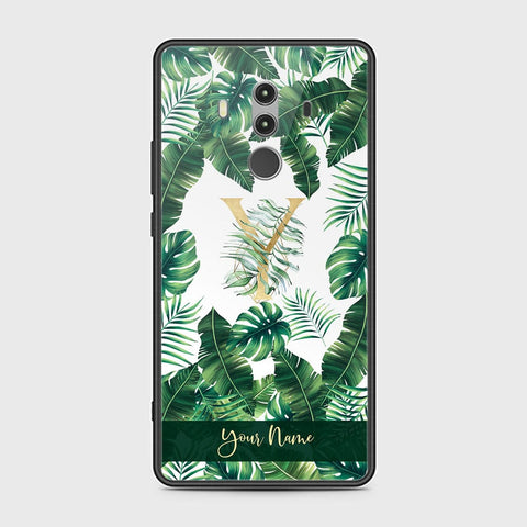 Huawei Mate 10 Pro Cover - Personalized Alphabet Series Series - HQ Ultra Shine Premium Infinity Glass Soft Silicon Borders Case