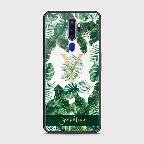 Oppo A9 2020 Cover - Personalized Alphabet Series Series - HQ Ultra Shine Premium Infinity Glass Soft Silicon Borders Case