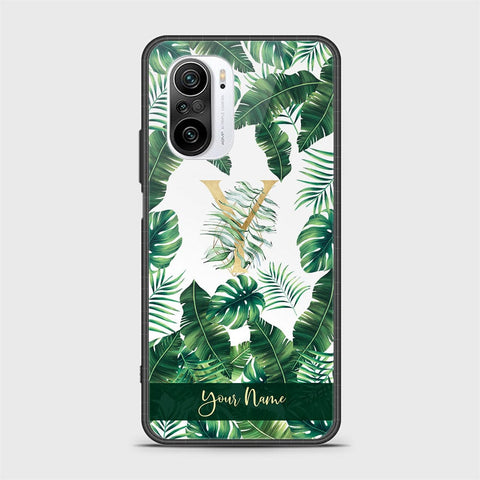 Xiaomi Poco F3 Cover - Personalized Alphabet Series - HQ Ultra Shine Premium Infinity Glass Soft Silicon Borders Case