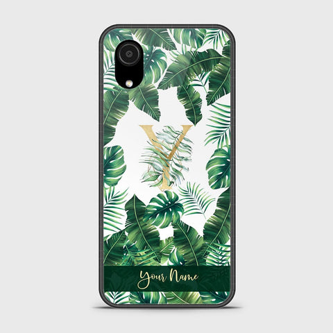 Samsung Galaxy A03 Core Cover - Personalized Alphabet Series - HQ Ultra Shine Premium Infinity Glass Soft Silicon Borders Case