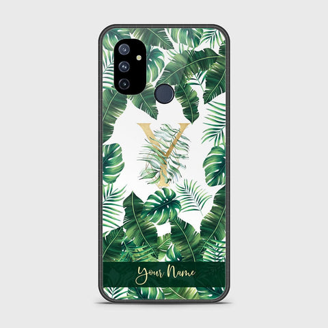 OnePlus Nord N100 Cover - Personalized Alphabet Series Series - HQ Ultra Shine Premium Infinity Glass Soft Silicon Borders Case