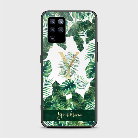 Oppo A94 Cover - Personalized Alphabet Series - HQ Ultra Shine Premium Infinity Glass Soft Silicon Borders Case