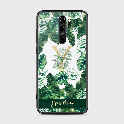 Xiaomi Redmi Note 8 Pro Cover - Personalized Alphabet Series - HQ Ultra Shine Premium Infinity Glass Soft Silicon Borders Case