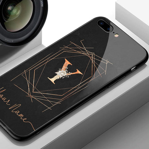 iPhone 11 Cover -Personalized Alphabet Series - HQ Ultra Shine Premium Infinity Glass Soft Silicon Borders Case