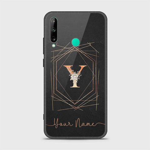 Huawei Honor 9c Cover - Personalized Alphabet Series Series - HQ Ultra Shine Premium Infinity Glass Soft Silicon Borders Case