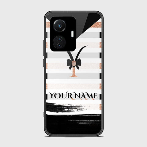 Vivo Y55 4G Cover - Personalized Alphabet Series Series - HQ Ultra Shine Premium Infinity Glass Soft Silicon Borders Case