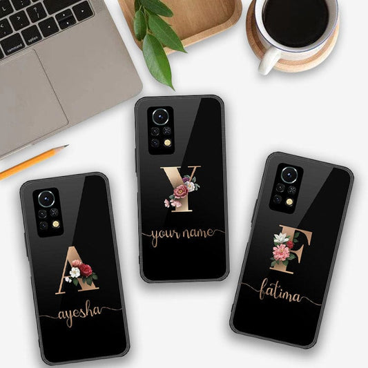 Infinix Note 11s Cover - Personalized Alphabet Series - HQ Ultra Shine Premium Infinity Glass Soft Silicon Borders Case